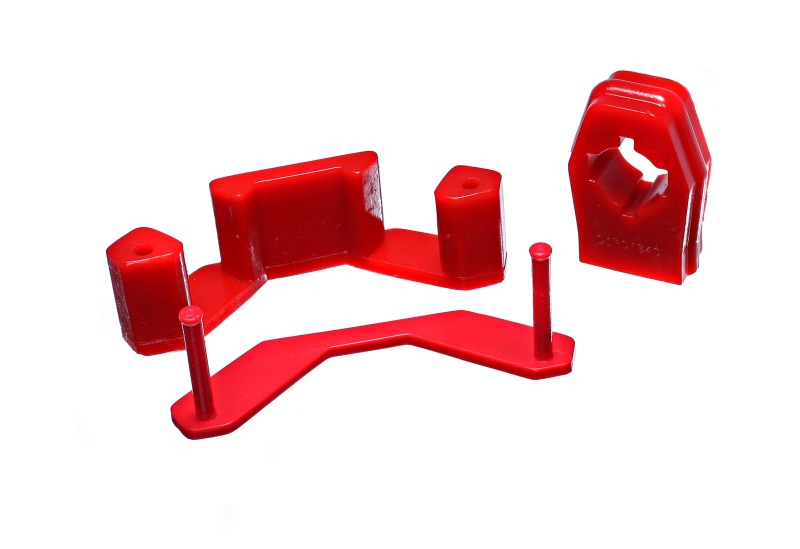Ford Mustang Shifter Bushings - Energy Suspension - M/TShftBshngKt - 4.1141R - Red - 2015